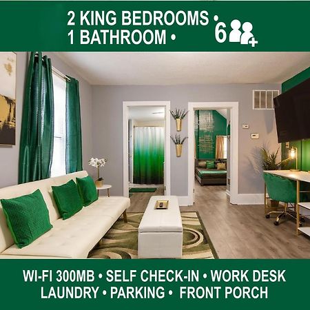 The Tremont Emerald - By Christmas Story House - Historic Charm & Modern Comfort Near Downtown With Parking, 300Mb Wifi & Self Check-In Cleveland Exteriör bild