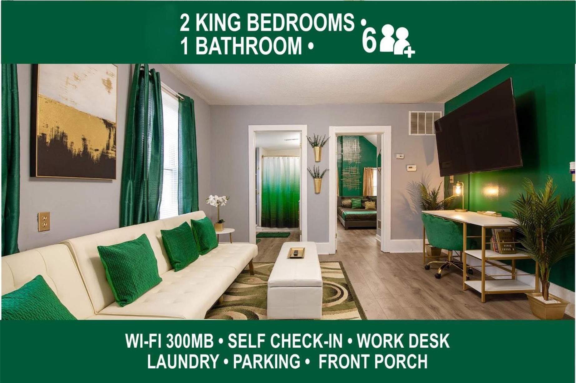 The Tremont Emerald - By Christmas Story House - Historic Charm & Modern Comfort Near Downtown With Parking, 300Mb Wifi & Self Check-In Cleveland Exteriör bild
