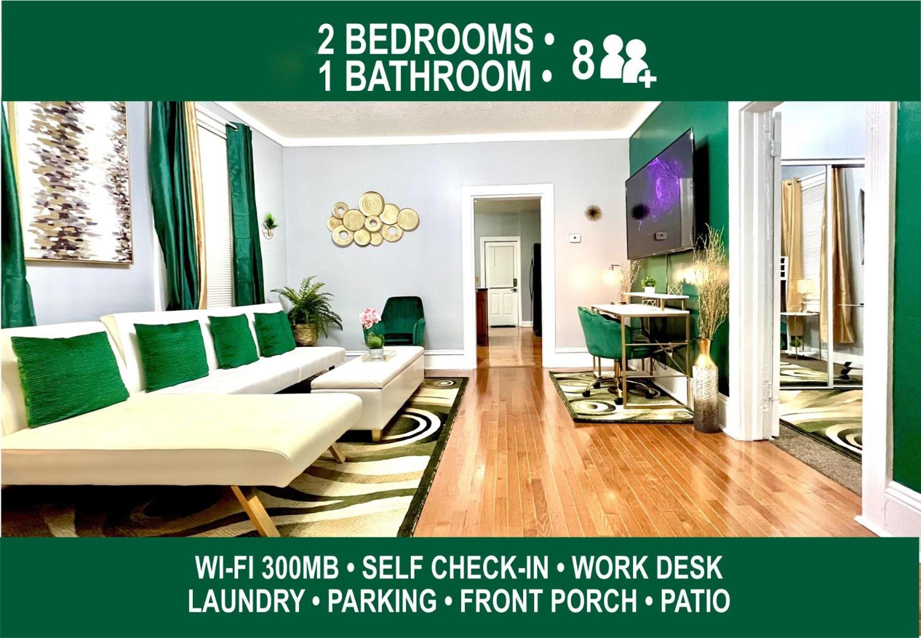 The Tremont Emerald - By Christmas Story House - Historic Charm & Modern Comfort Near Downtown With Parking, 300Mb Wifi & Self Check-In Cleveland Exteriör bild